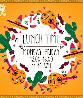 MAYA Mexican Restaurant'da Biznes Lanç